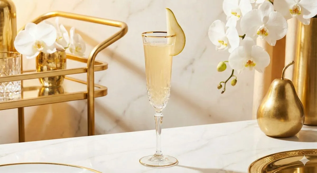 Pear & Elderflower Royale